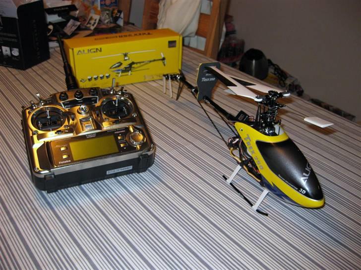 Helikopter Trex 250 Super Combo billede 2