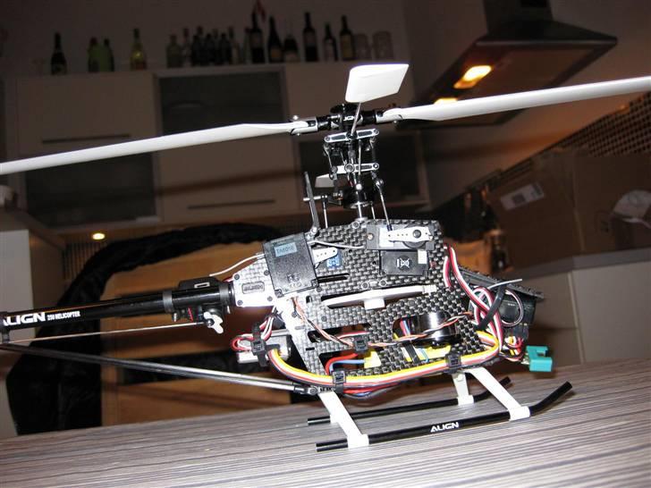 Helikopter Trex 250 Super Combo billede 8