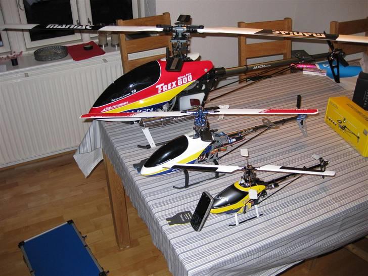 Helikopter Trex 250 Super Combo billede 12