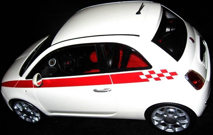 Bil FIAT 500 - Antennen ligger skjult under taget...  billede 5