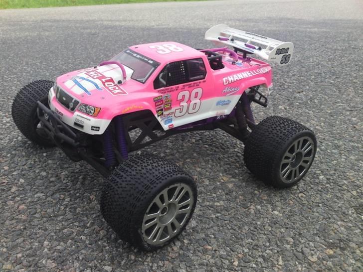 Truck HPI Savage X Pink Panther billede 1