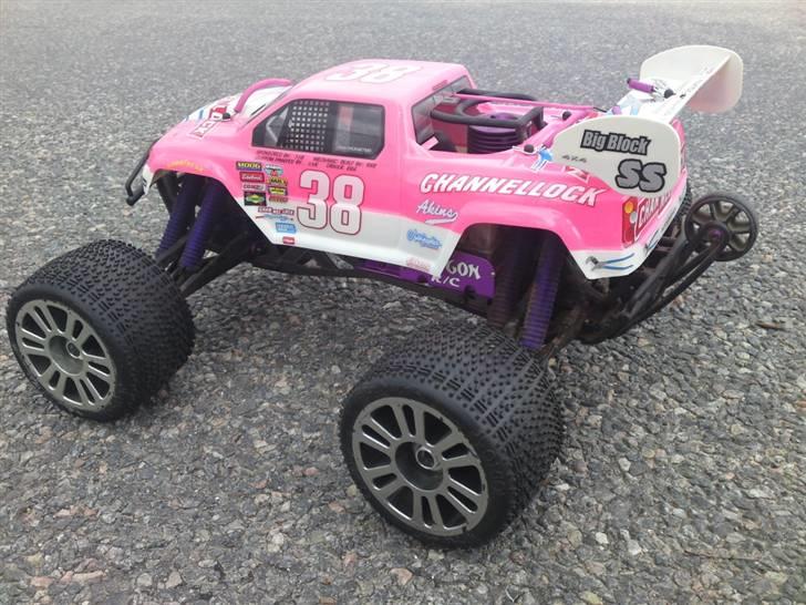 Truck HPI Savage X Pink Panther billede 3