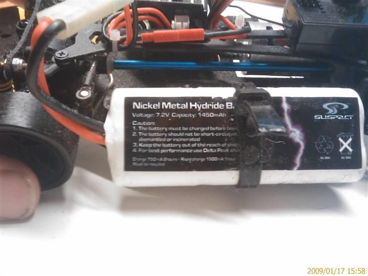 Bil V-MAX Driftcar  - Fra 6volt til 7.2volt billede 16