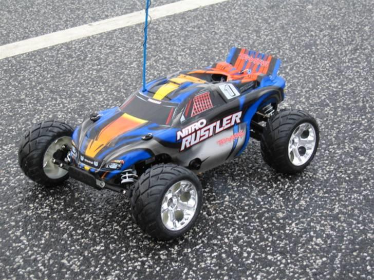 Truck Traxxas Nitro Rustler billede 10