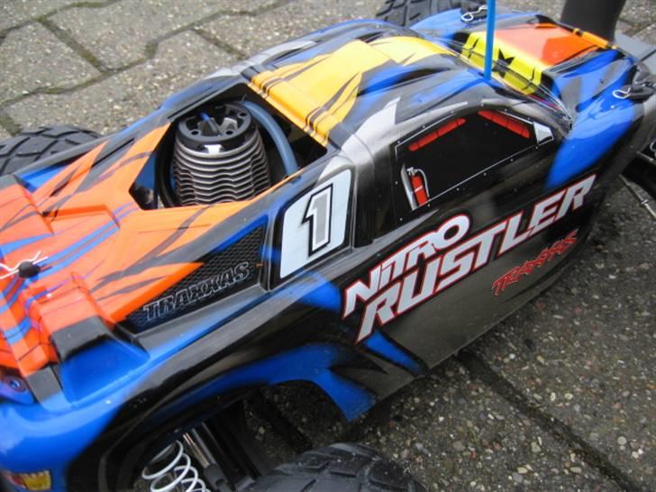 Truck Traxxas Nitro Rustler billede 12