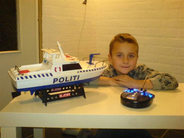 Båd politi båd - mig og min politibåd billede 1