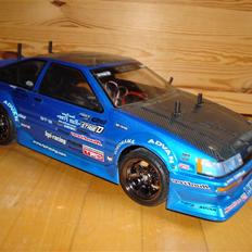 Bil Tamiya TT-01 Levin AE86