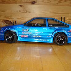 Bil Tamiya TT-01 Levin AE86