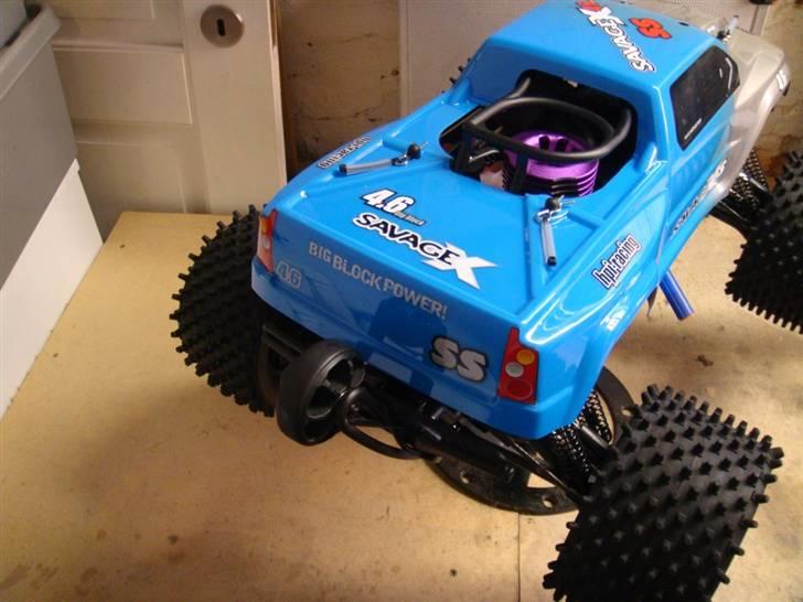 Truck HPI Savage X SS, RB TM728 - SS-mærke på røven :) billede 5