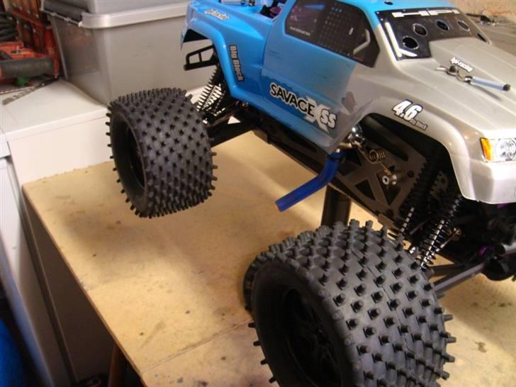 Truck HPI Savage X SS, RB TM728 - Imex Pigdæk M/Sorte HPI fælge. billede 6