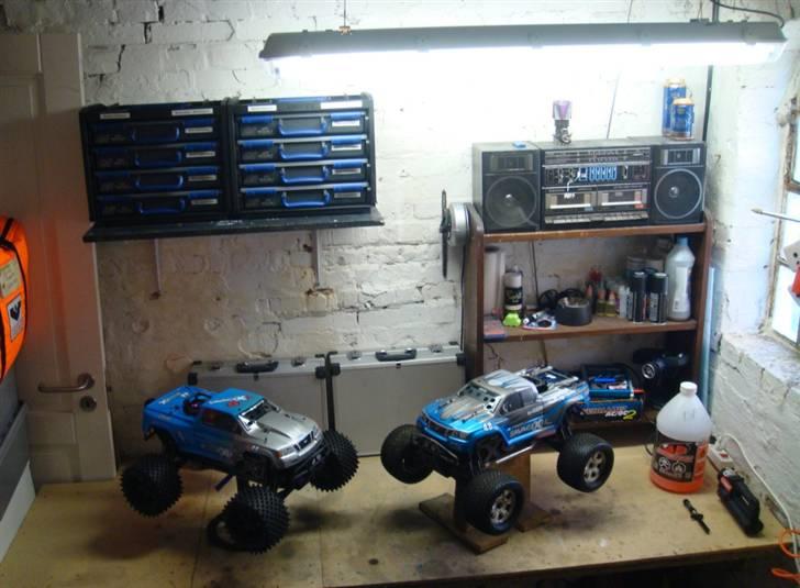 Truck HPI Savage X SS, RB TM728 - Vores lille nitroværksted (Morten P og jeg). billede 15