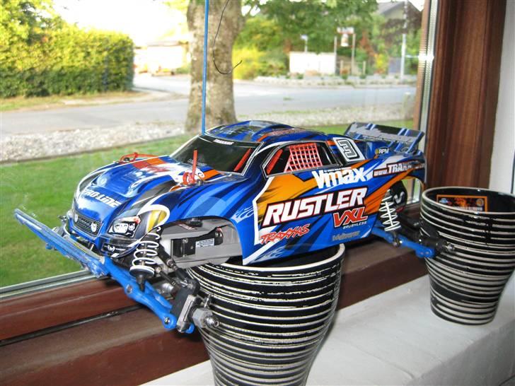 Off-Roader TRX Rustler VXL Solgt ! - I udstilling vinduet,, Inden MAKEOVER ! :)  billede 15