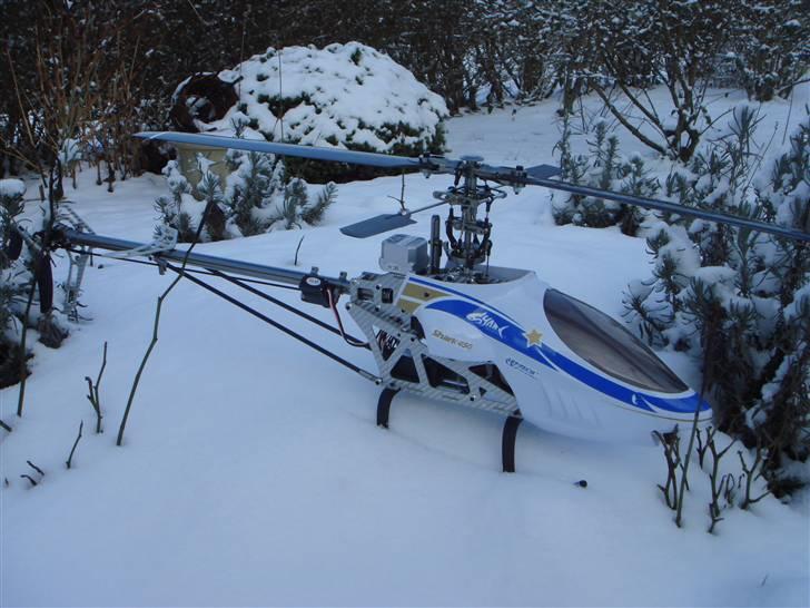 Helikopter Shark 450 II   (solgt) billede 1