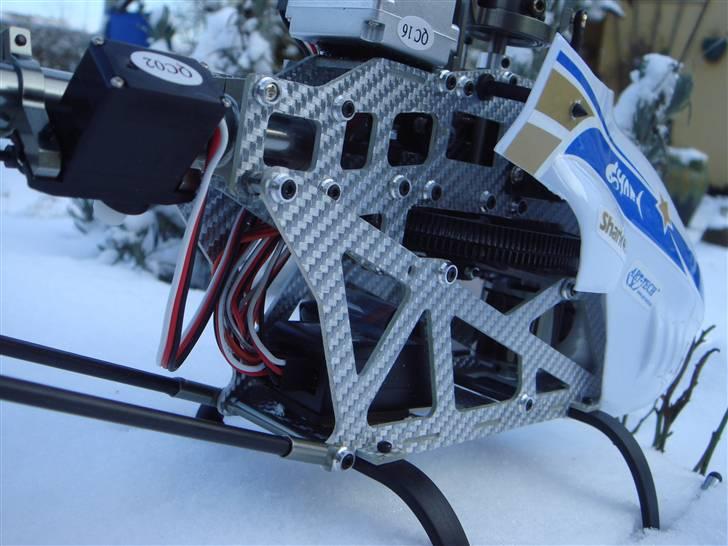 Helikopter Shark 450 II   (solgt) billede 11