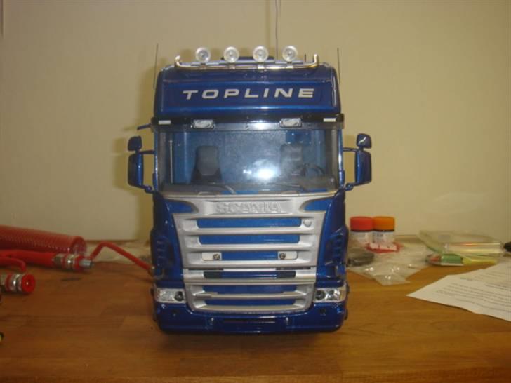 Lastbiler Scania R620 6*4 SOLGT - Ja så mangler der bare gitter og lygter i grinet billede 17