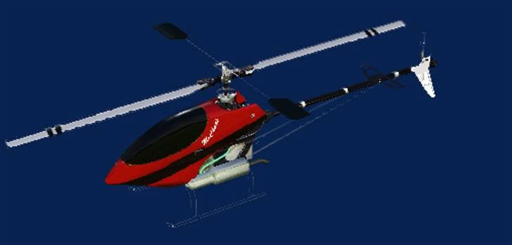 Helikopter Raptor 50 Titan *BYTTET* - Her er så mit hjemmelavet scheme af min helikopter til Phoenix flight simulator billede 12
