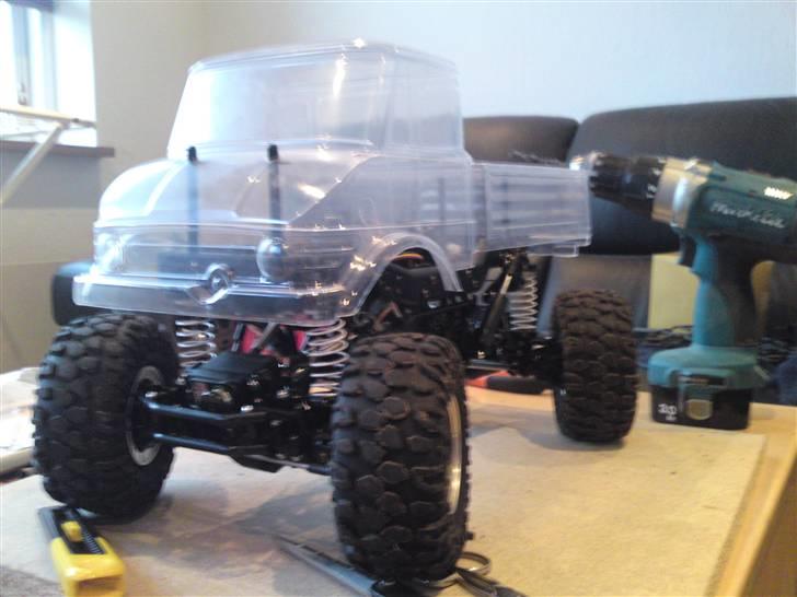 Off-Roader Unimog CR01 - Efter første prøve tur billede 5