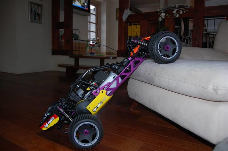 Buggy HPI baja 5b - på baghjul  :-) billede 8