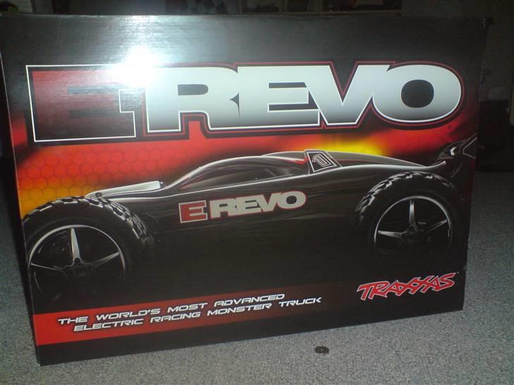 Bil Traxxas E-revo    SOLGT billede 6