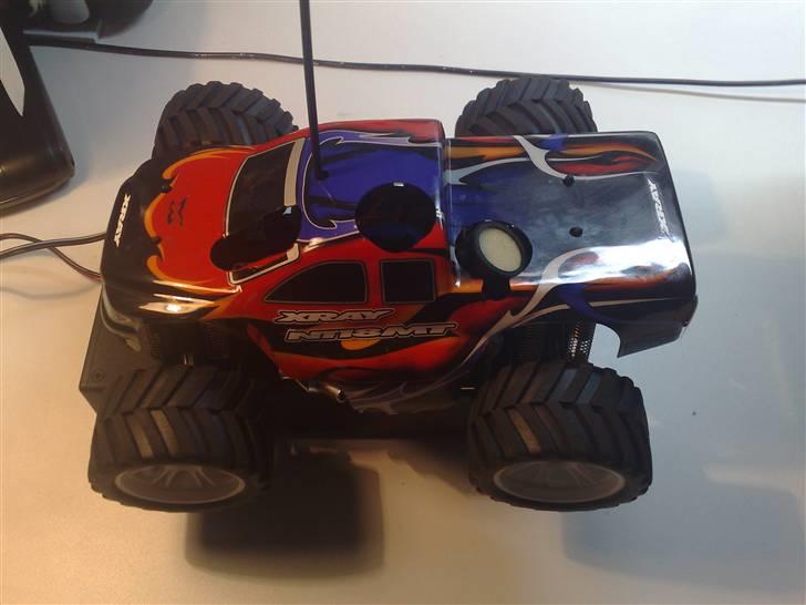 Truck Xray nt18mt - Står på Hudy startbox som fulgte med, det er nemt at starte den med sådan en...! billede 6