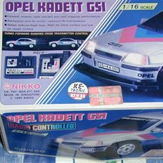 Bil Nikko Opel kadett GSI