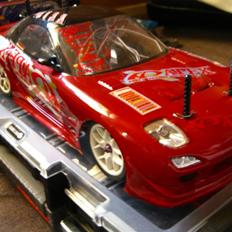 Bil mazda rx-7 drift