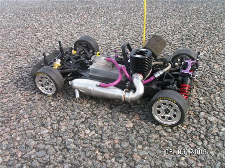 Bil Hobao GPX4 Pro Nascar 50 - Hobao Hyper GPX4 Pro - Nascar Chevrolet Monte Carlo Stockcar Fever 50. billede 12