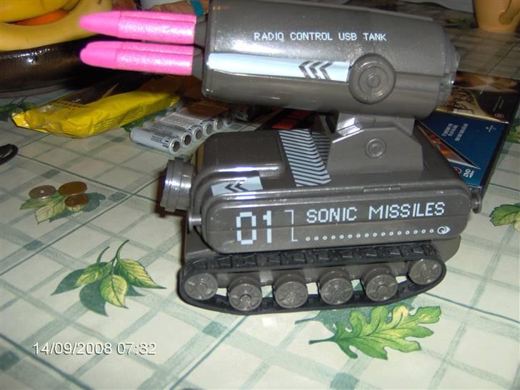 Militær Rc USB Missil tank billede 1