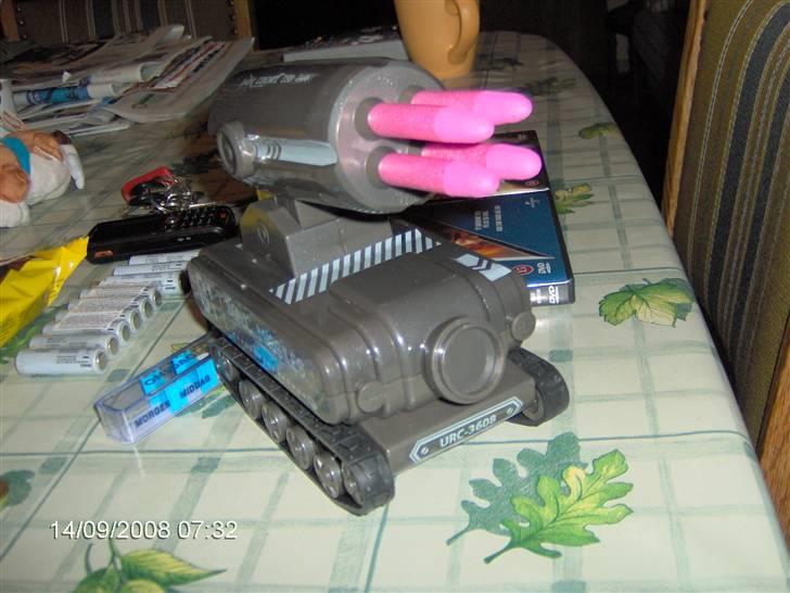 Militær Rc USB Missil tank billede 2