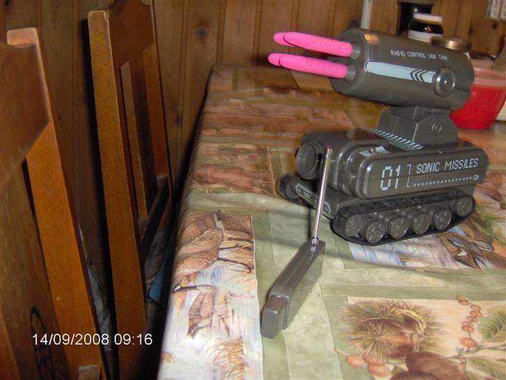 Militær Rc USB Missil tank billede 6
