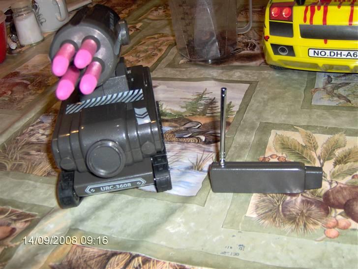 Militær Rc USB Missil tank billede 8