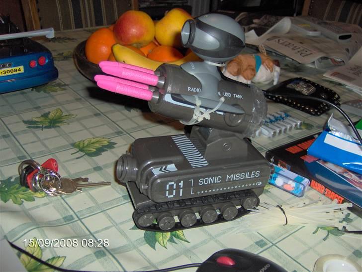 Militær Rc USB Missil tank billede 9
