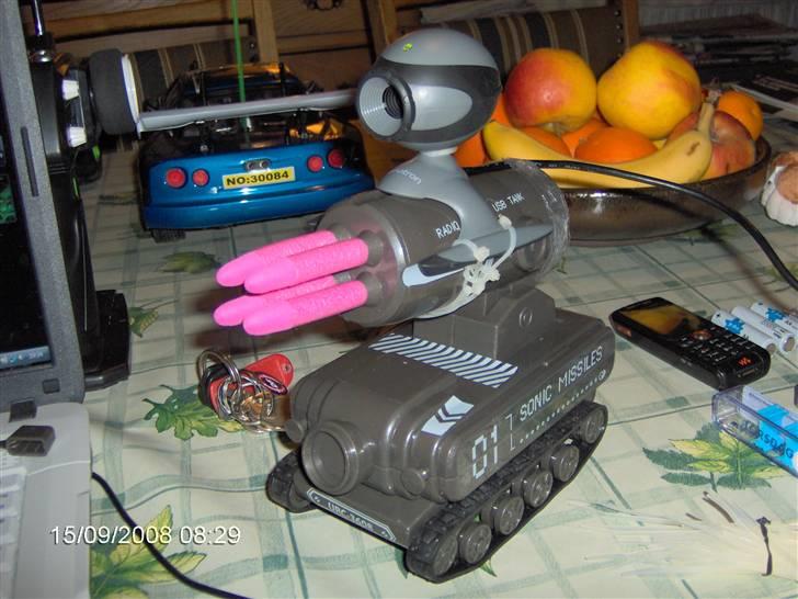Militær Rc USB Missil tank billede 10