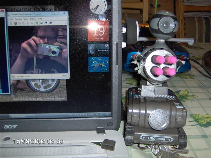 Militær Rc USB Missil tank billede 12