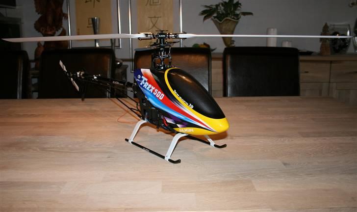 Helikopter T-Rex 500 ESP (solgt) billede 1
