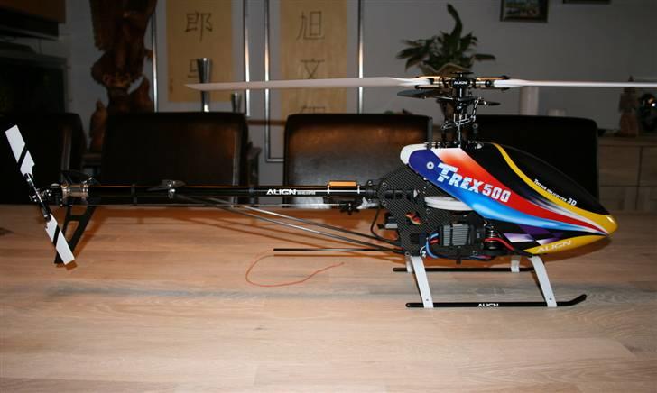 Helikopter T-Rex 500 ESP (solgt) billede 2