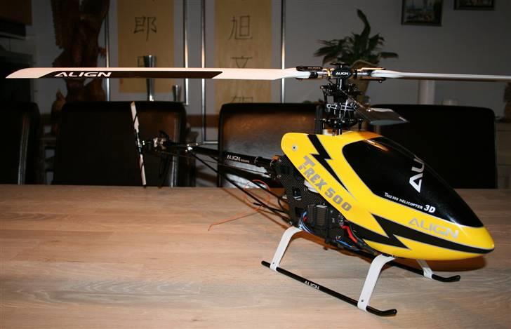 Helikopter T-Rex 500 ESP (solgt) billede 12