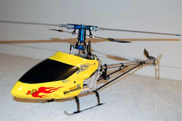 Helikopter Nitro Kestrel - SOLGT billede 1