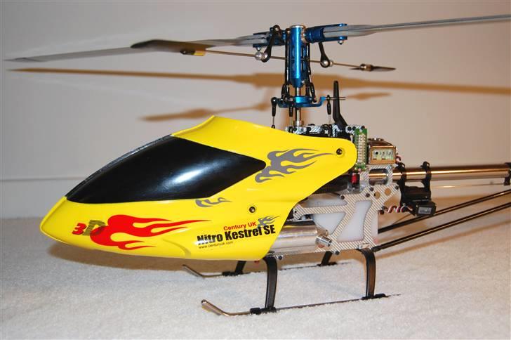 Helikopter Nitro Kestrel - SOLGT billede 2