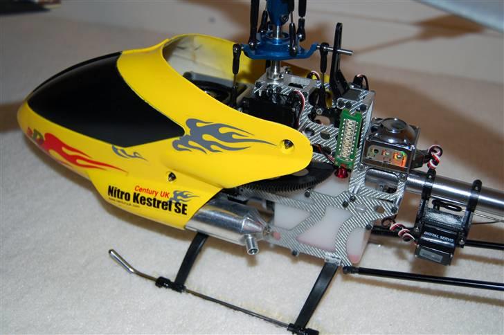 Helikopter Nitro Kestrel - SOLGT billede 3
