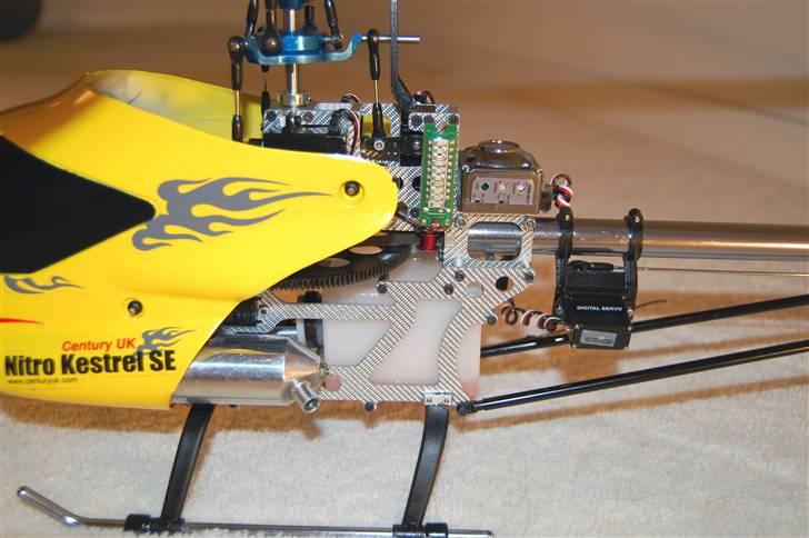Helikopter Nitro Kestrel - SOLGT billede 4