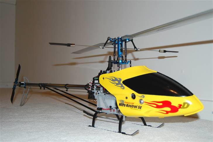Helikopter Nitro Kestrel - SOLGT billede 6