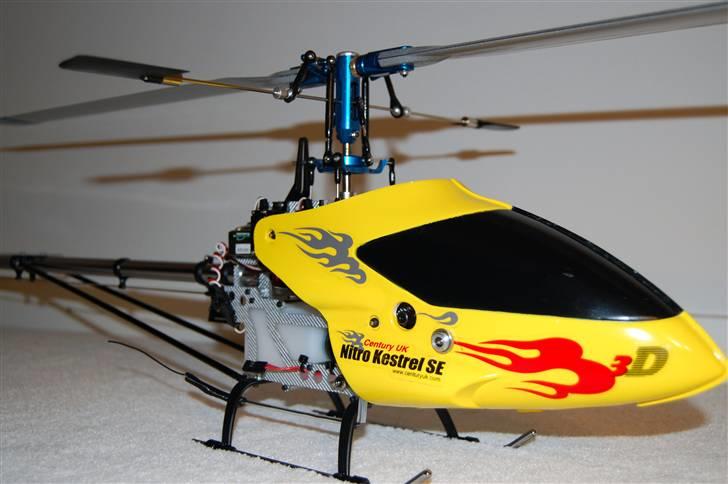 Helikopter Nitro Kestrel - SOLGT billede 7