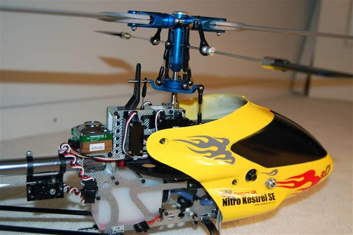 Helikopter Nitro Kestrel - SOLGT billede 8