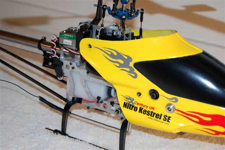 Helikopter Nitro Kestrel - SOLGT billede 9