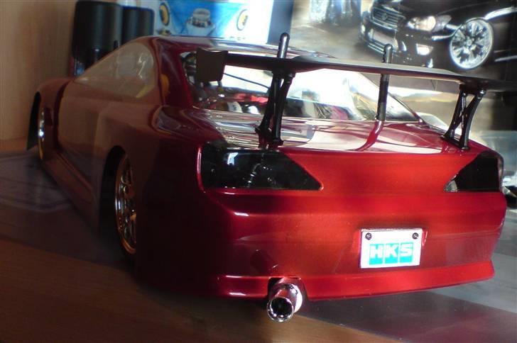 Bil Nissan Silvia - dette er min første karosse, som jeg selv har malet, og jeg er godt tilfreds billede 1