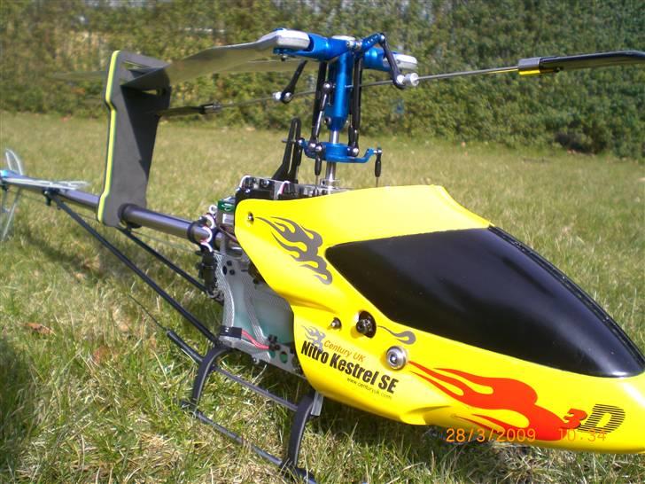 Helikopter Nitro Kestrel - SOLGT billede 17