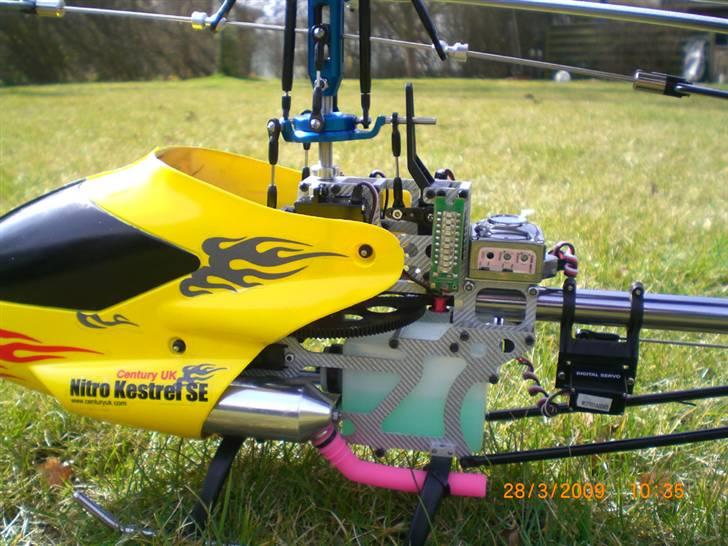 Helikopter Nitro Kestrel - SOLGT billede 18