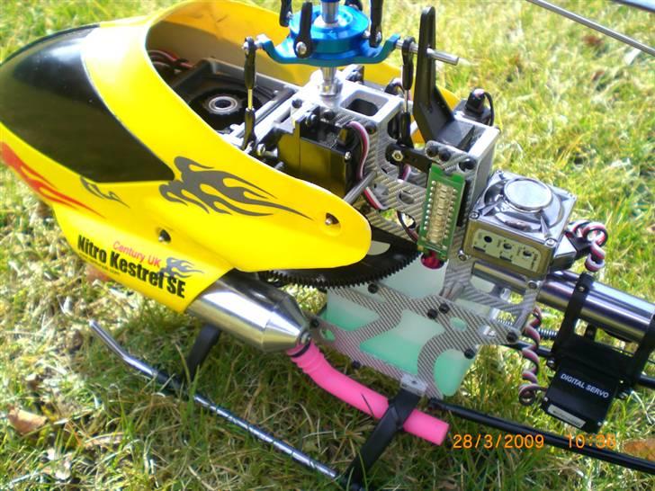 Helikopter Nitro Kestrel - SOLGT billede 19