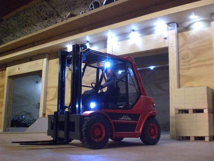 Maskiner | Linde H50 gaffeltruck billede 16